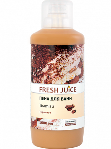 Pena \ Пена для ванн Fresh Juice Tiramisu 1000 мл