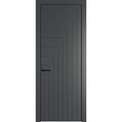 Межкомнатная дверь эмаль Profil Doors 10PA графит глухая