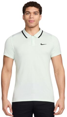 Теннисное поло Nike Court Dri-Fit Advantage Polo - barely green/black/black