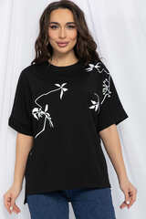 Блуза Ампир (черная) Б13168-20М LT Collection