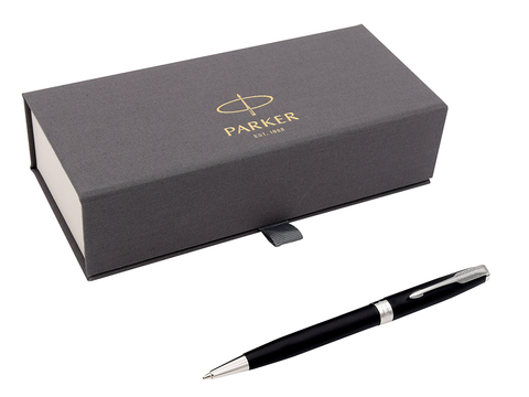 Parker Sonnet Core - Matte Black CT, шариковая ручка, M, BL