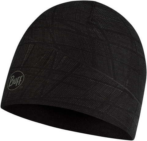 Двухслойная полиэстровая шапка Buff Hat reversible polyester Embers Black фото 1