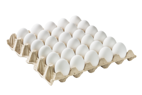 Яйцо белое Белорусия (коробка 36дес.)