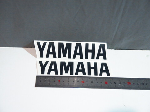 Наклейки Yamaha чёрные