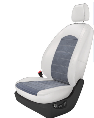 Авточехлы правый руль на 3 ряда (на заказ)