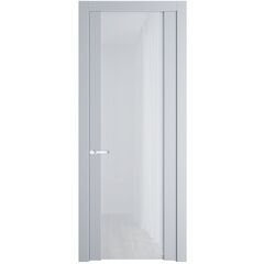 Межкомнатная дверь эмаль Profil Doors 1.13P лайт грей остеклённая