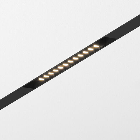 Магнитный трековый светильник Elektrostandard Slim Magnetic SL02 12W 3000K 85005/01 черный