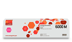 Тонер-картридж EasyPrint LR-IMC6000M для Ricoh IM C4500 (22500стр.) пурпурный, с чипом, 842285