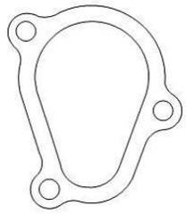 прокладка крышки цилиндра Suzuki RM 250 '01-08