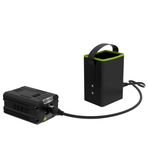 Поясной держатель с переходником  для зарядки  аккумуляторов 82В,2916107