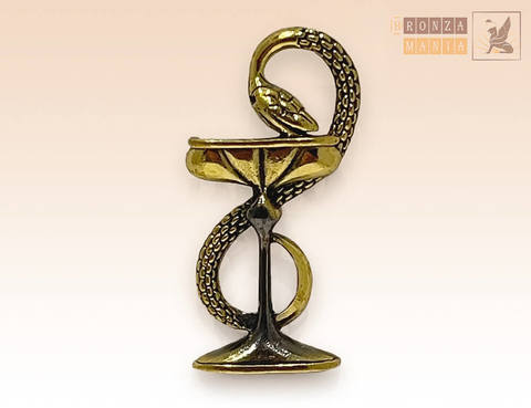 значок Змея - Чаша Гигеи