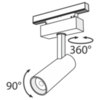 Трековый светильник Technical Focus LED  TR019-2-10W4K-B