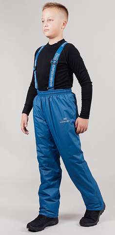 Детские теплые зимние брюки Nordski Jr.True Blue