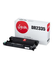 Фотобарабан Sakura DR2335 для Brother HL-L2300DR/HL-L2340DWR/HL-L2360DNR/HL-L2365DWR/DCP-L2500DR/DCP-L2520DWR/DCP-L2540DNR/DCP-L2560DWR/MFC-L2700DWR/MFC-L2720DWR/MFC-L2740DWR, черный, 12000 к.