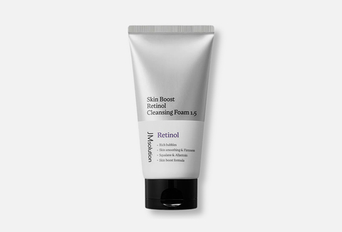 JMsolution Пенка с ретинолом для выравнивания тона кожи Skin Boost Retinol Cleansing Foam