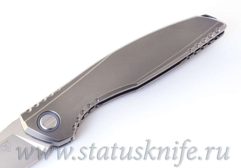 Нож Широгоров 110 Kickstop Кикстоп Anchor Grey  (Lee Williams)