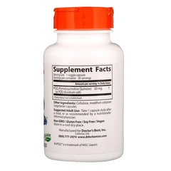 Doctor's Best, PQQ с BioPQQ, 20 мг, 30 вегетарианских капсул