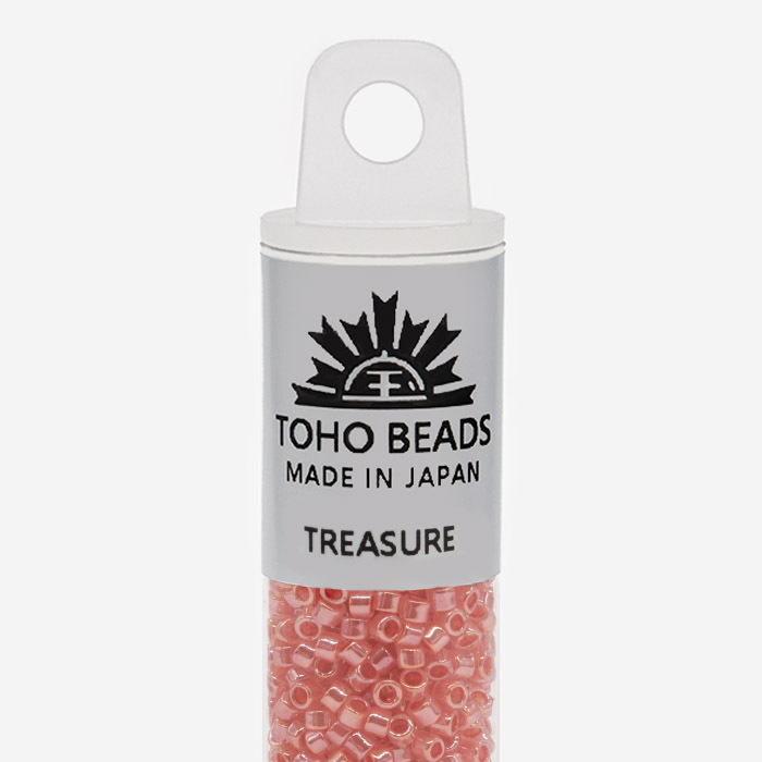 Японский бисер TOHO Treasure (№906), жемчужный глянцевый