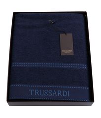 Полотенце 100х150 Trussardi Ribbon Blue