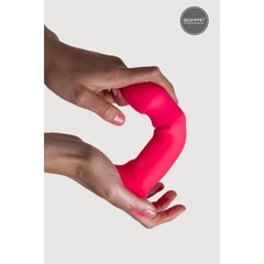 Фаллоимитатор с вибрацией Adrien Lastic Hitsens 2 (17,2×4 см) розовый