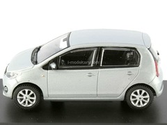 Skoda Citigo 2012 silver Brilliant metallic Abrex 1:43