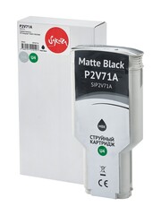 Струйный картридж Sakura P2V71A (№730 Matte Black) для HP DesignJet T1700/T1700/T1700dr/T1700dr, пигментный тип чернил, черный матовый, 300 мл.