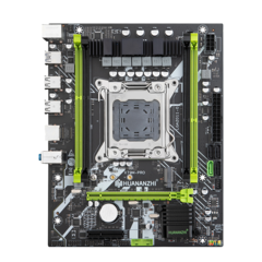 Материнская плата с процессором и памятью HUANANZHI X79M PRO, Socket2011, Xeon E5-2650v2, 32Гб (2х16Гб), mATX, Retail, 4xDDR3, PCIe3.0, 1xM.2, GLAN, 2xPS/2, 6xUSB2, 4xUSB3 (HNZ-X79-PRO-2650V2-32G)