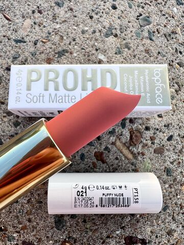 Topface Губная помада PRO HD Soft Matte Lipstick тон 021   PT158