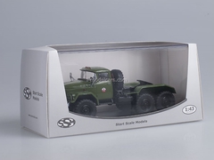 ZIL-131NV tractor unit khaki labeled SA 1:43 Start Scale Models (SSM)