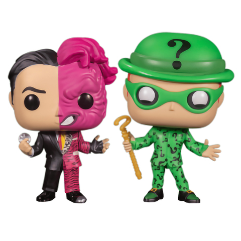 Набор фигурок Funko POP! DC. Batman 1989: Two-Face & Riddler (GW Exc)