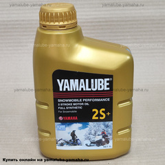 Yamalube 2S+, Масло синтетическое для 2-тактных снегоходов, 1 л