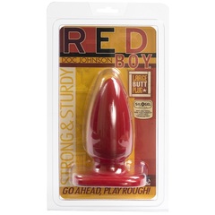 Анальная пробка Red Boy Large 5  Butt Plug - 13,2 см.