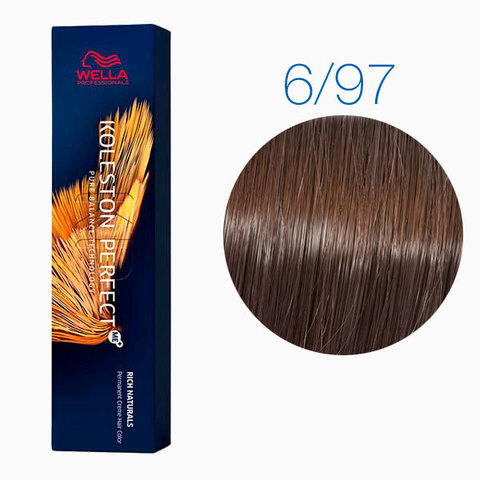 Wella Koleston Rich Naturals 6/97 (Кофейный мусс) - Стойкая краска для волос