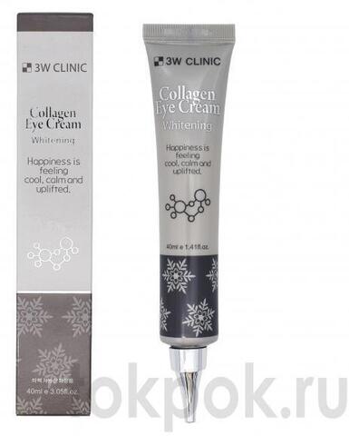 Крем для глаз с коллагеном 3W Clinic Collagen Eye Cream, 40 мл