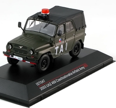 UAZ-469 Czechoslovakia Airfield Army green 2005 IST047 IST Models 1:43