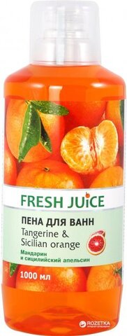 Pena \ Пена для ванн Fresh Juice Tangerine & Sicilian Orange 1000 мл