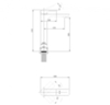Abber AF8011B Смеситель ABBER Weiss Insel AF8011B для раковины, черный матовый