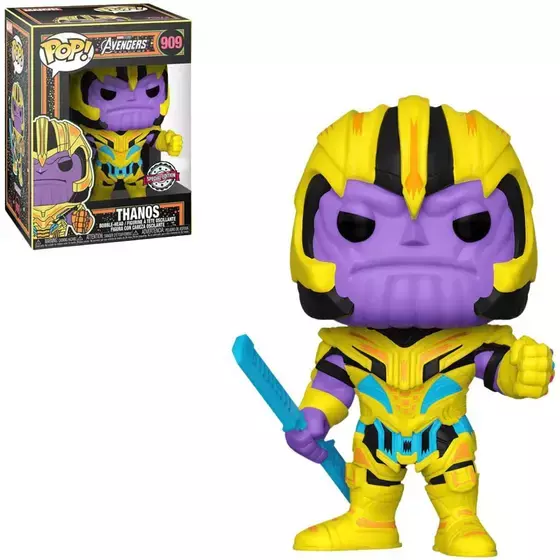 Funko POP! Marvel: Thanos (Blacklight Exc) (909) – купить по