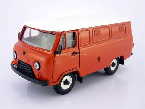 UAZ-3741 van (plastic, painted) 1:43 Agat Mossar Tantal