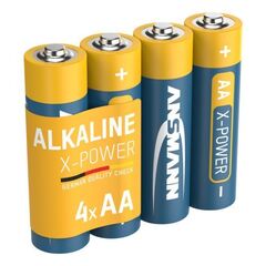 Батарейка X-POWER АА/ANSMANN 1.5V - 4 шт