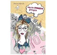 Скетчбук А6 48 л Prof-Press Ассорти