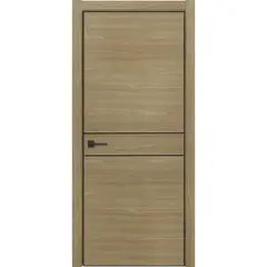 Купить Межкомнатная дверь экошпон ДП-52 дуб натуральный глухая