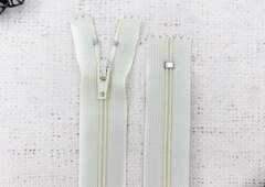 Молния брючная SBS автомат, L 20 см, Т3, н/р, айвори