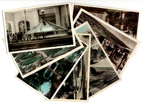 Фотооткрытки Кисловодск 7 шт. 1955-61 гг. XF