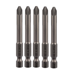 Бита PZ2 х70мм S2 5шт SGS 6370-6.0-PZ2-5