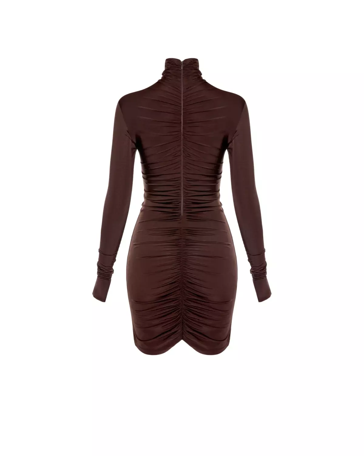 Платье Flana mini, Шоколадное