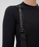 Женские разминочные брюки Nordski Active 2.0 Black W с высокой спинкой