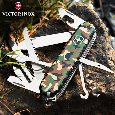 Нож складной Victorinox Huntsman Camouflage, 91 mm (1.3713.94)