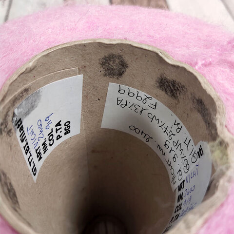 Вспушенная альпака GI TI BI NICHT 240 розовый