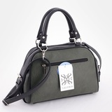 Сумка Саломея 257 македония оливковый + черный